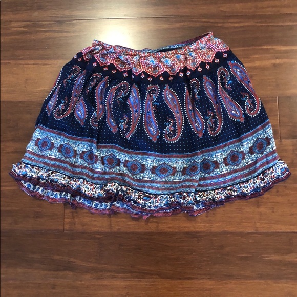 Dresses & Skirts - Printed Paisley Skirt